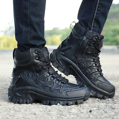 🔥49% OFF TODAY🔥Men Outdoor Waterproof Non-Slip Hiking Boots Combat Boots