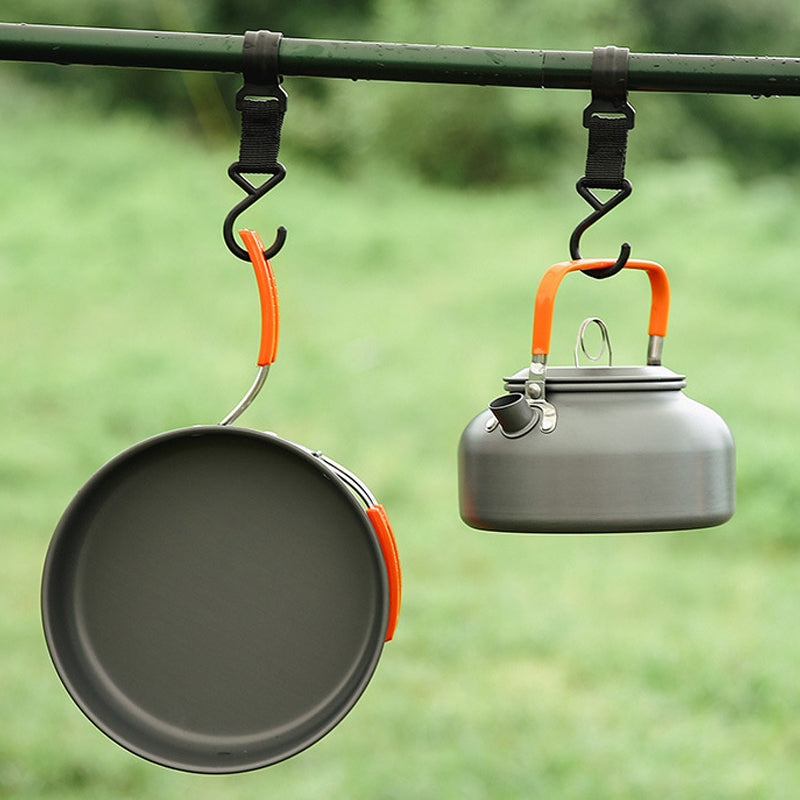 🔥Outdoor Essentials🔥Aluminum Outdoor Camping Cookware Set