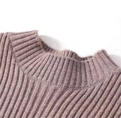 🎊 Christmas sale -50% off🎊 - Women's Mid-Length Half Turtleneck Sweater