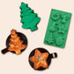 🎅Christmas present! 🎄🎁Creative silicone Christmas tree baking mold✨