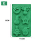 🎅Christmas present! 🎄🎁Creative silicone Christmas tree baking mold✨
