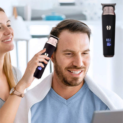 [🎁Best Gift For Him] LCD Digital Hair Clipper