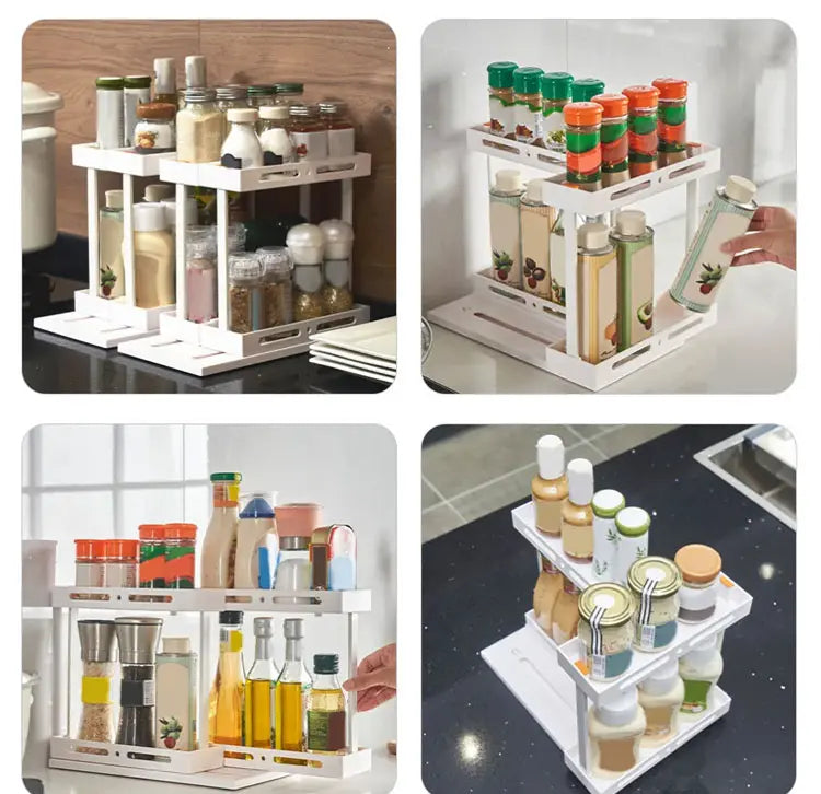 🔥New Year Special 49% OFF🔥Rotating Spice Rack for Kitchen