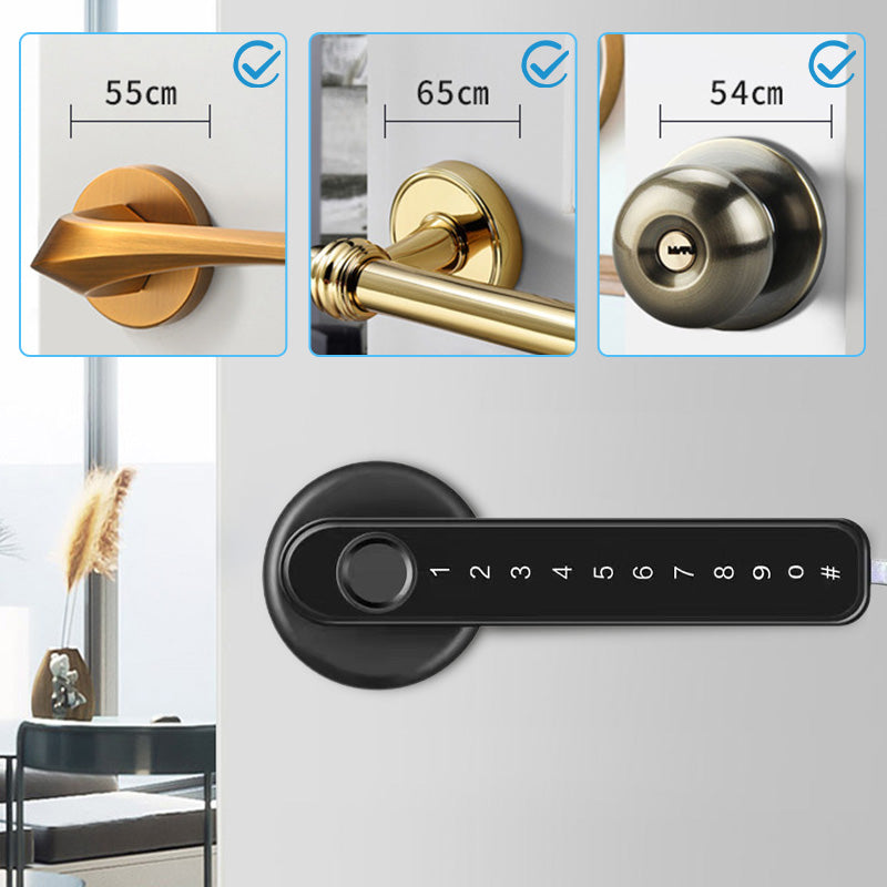 ✅Free Shipping✈Fingerprint Smart Door Lock Handle With Bluetooth APP Control